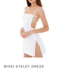 Iso are you am I Missi eyelet dress in XS